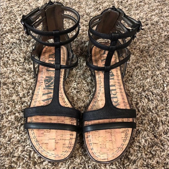 sam & libby gladiator sandals